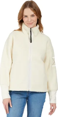 Produktbild von Didriksons Mella 3 - Damen Fleecejacke, Größe:42, Farbe:white foam