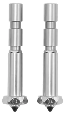 2er-Pack 0,4 mm gehärtete Stahldüsen für Anycubic Kobra 3 Max