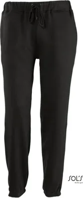 Image de SOLs 83030 | Pantalon de Jogging Homme Jogger / Intérieur gratté - Couleur : Noir - Taille : L