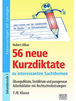 Obrázok produktu pre 56 neue Kurzdiktate 7./8. Klasse