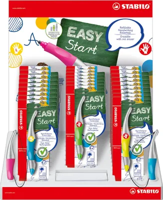 Produktbild von STABILO EASYoriginal metallic 25er Display mit Warenpaket