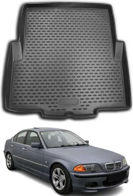 Imagen del producto de Bandeja para maletero OMAC, color , fabricada en TPE, para BMW Serie 3 (sedán, modelo E46)
