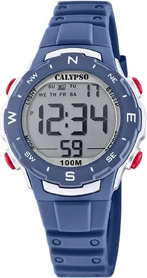 Produktbild von Calypso Teenager Armbanduhr blau K5801/5