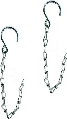 Produktbild von 2 Stück - Sicherungskettchen verzinkt - Sicherungskette für Bordwandriegel