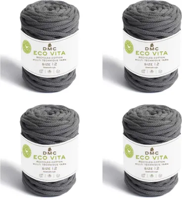 Produktbild von DMC Nova Vita, Grau, Baumwolle, 55 m, , 4 mm, 250 g