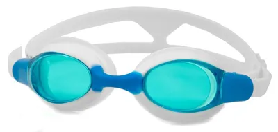 Produktbild von AQUA SPEED Kinder/Jugend - Schwimmbrille Aliso weiß/blau Taucherbrille