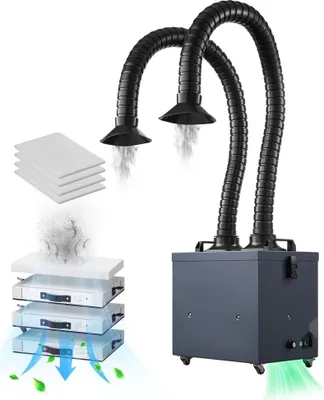 Produktbild von 275W Schweißrauchabsauger - 380m³/h Lötrauchabsorber - Effiziente Lötrauchabsaugung