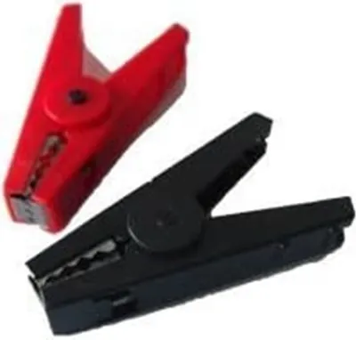 Produktbild von Clip Haken Party Lichterbügel Drahthalter 10 rote 10 schwarze
