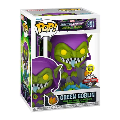 Produktbild von Funko POP! Marvel MechStrike Grüner Kobold 991 leuchtende Figur