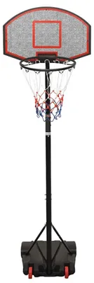 Obrázok produktu pre vidaXL Basketbalový stojan čierny 216-250 cm Polyetylén