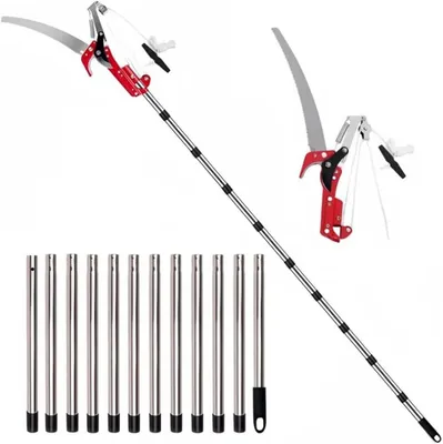 Produktbild von Teleskophandsäge 82-530 cm, 2-in-1, für Garten