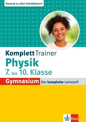 Produktbild von Klett KomplettTrainer Gymnasium Physik 7.-10. Klasse