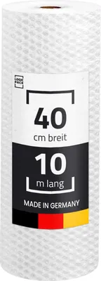 Diamond Packaging Luftpolsterfolie - Transparent, 500 Mm X 100 M, Stark & Wiederverwendbar