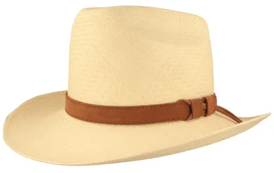 Original Panama im Western-Stiel mit UPF 50+ von Hut-Breiter in beige