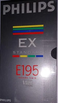 Produktbild von Original Philips EX Standard E195 VHS Leerkassette Neuware Händler
