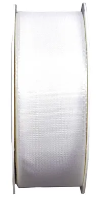 Produktbild von Basic Taftband - 40 mm x 50 m weiß.