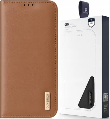 Image de DUX DUCIS HIVO étui pour SAMSUNG S23 Plus marron