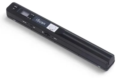 Productafbeelding van Draagbare documentenscanner - Mobiele handscanner - 900DPI HD kleur - Compact en licht