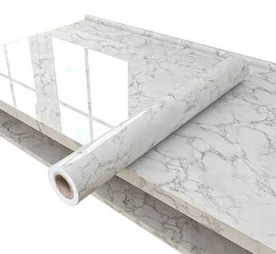 Produktbild von Küchenrückwandfolie Selbstklebend, Aluminiumfolie Silber, Wassertight Und Hitzebeständig Für Schrankverkleidung, Küchenarbeitsplatte, Möbelrenovierung