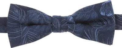 Produktbild von VENTI Herren Fliege gebunden Viskose/Seidmix Struktur Blau floral