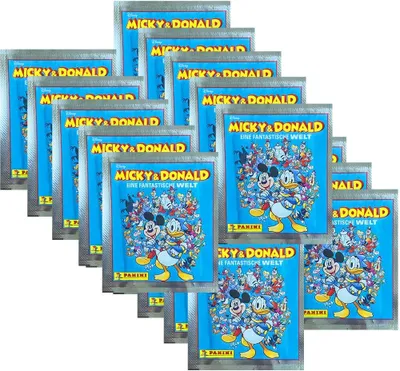 Image de Mickey & Donald - Un monde fantastique - Autocollants à collectionner - 20 sachets