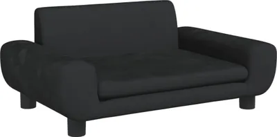 Produktbild von vidaXL Kindersofa Schwarz 70x45x33 cm Samt