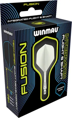 Produktbild von Winmau - Fusion Flightssystem - Standard No2 White Intermediate = 28mm