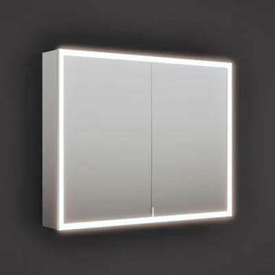 Produktbild von burgbad rl20 Spiegelschrank 102 cm, mit Lichtrahmen