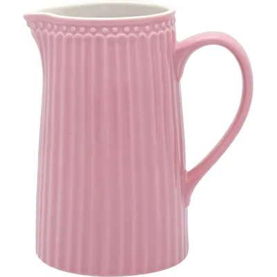 Zdjęcie produktu dla Greengate dzbanek ALICE Różowy dzbanek 1 litr Codzienna zastawa stołowa karafka DUSTY ROSE