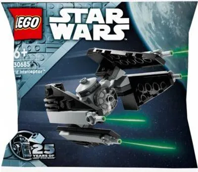 Zdjęcie produktu dla LEGO Star Wars Minimodel TIE Interceptor™, Zestaw do budowania, 6 lat(a), Plastik, 48 szt., 33 g
