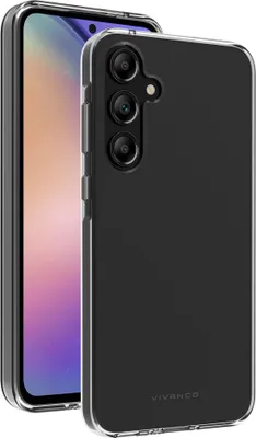 Produktbild von ViVanco™Super Slim Cover für Galaxy A55 5G, Cover, Samsung, Galaxy A55 5G, 16,8 cm (6.6"), Transparent