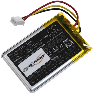 Produktbild von Akku kompatibel mit Logitech Typ 533-000108