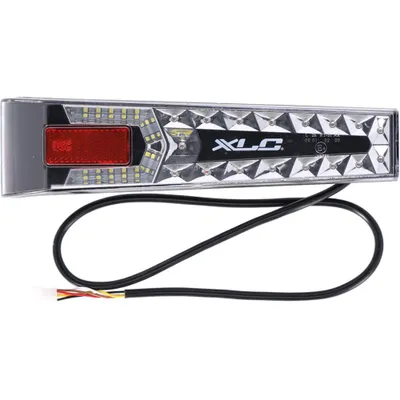 Image de XLC Eclairage LED gauche pour XLC Porte-vélos arrière Azura Xtra LED, rouge