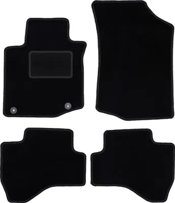 Produktbild von Schwarze Veloursmatten für: Toyota Aygo II Fließheck (2014-)
