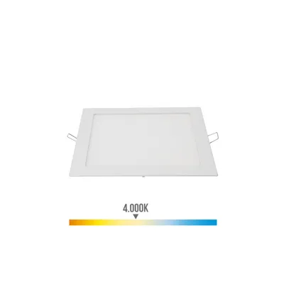 Image de Downlight Led Carré 20w Jour Edm éclairage Puissant Et économique 4000k - Edm