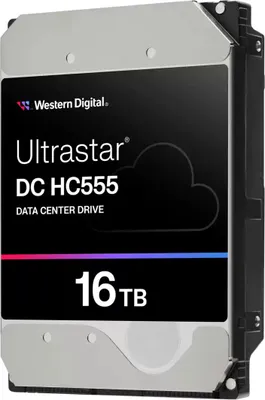 Produktbild von Western Digital Ultrastar DC HC555 HDD 16TB 7200RPM SATA III 3.5" pro Server/Workstation