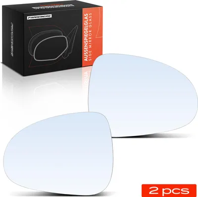 Productafbeelding van Frankberg 2x Spiegelglas Buitenspiegel Voor voor Porsche Cayenne 92A