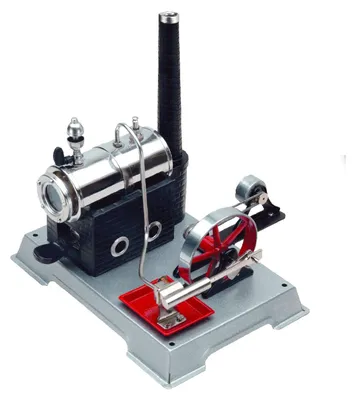 Produktbild von Wilesco Dampfmaschine D 100E Montagesatz mit Dynamo und Elektronik 240x190x95 mm