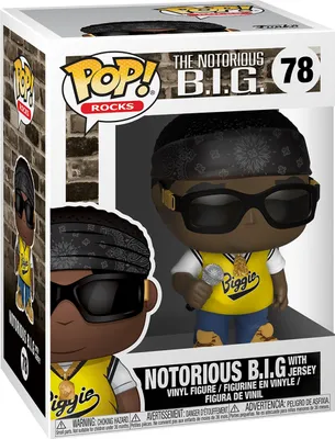 Produktbild von The Notorius B.I.G. with Jersey 78 - Funko Pop! Vinyl Figur