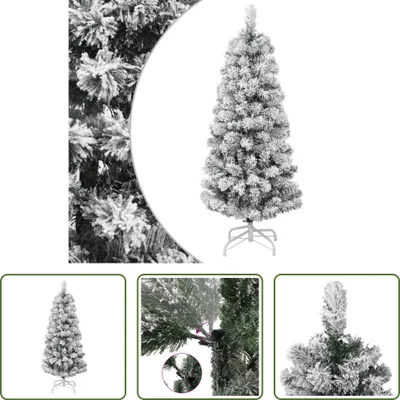 Zdjęcie produktu dla The Living Store Sztuczna choinka składana pokryta śniegiem 120 cm