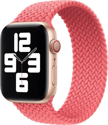 Immagine prodotto di Cinturino intrecciato Solo Loop per Apple Watch | 38/40/41/42 mm - Taglia 1 - Pink Punch