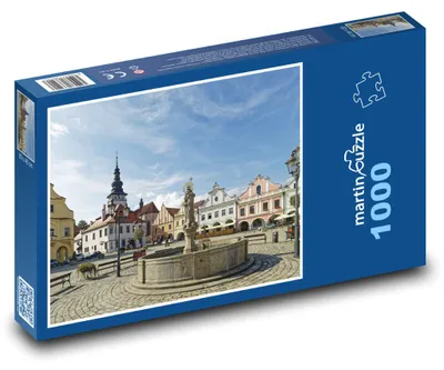 Obrázek produktu pro Puzzle 1000 Pelhřimov - Historické Náměstí - martinpuzzle