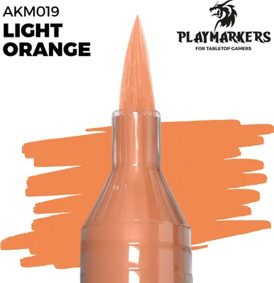 Produktbild von AK Interactive S.L. AK-M019 PLAYMARKER: Light Orange
