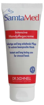 Produktbild von Dr. Schnell SAMTAMED Handpflegecreme für trockene Hände, regenerierend  | Tube (100 ml)