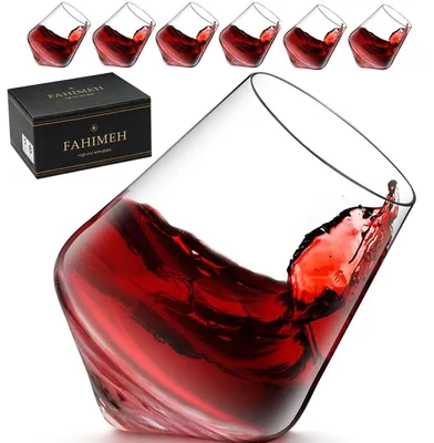 Immagine prodotto di Set di 6 bicchieri da whisky con design girevole