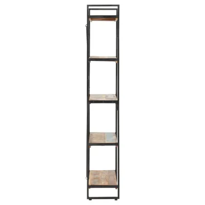 Obrázok produktu pre vidaXL Regál na knihy 5 priehradiek 90x30x180 cm Masívne staré drevo