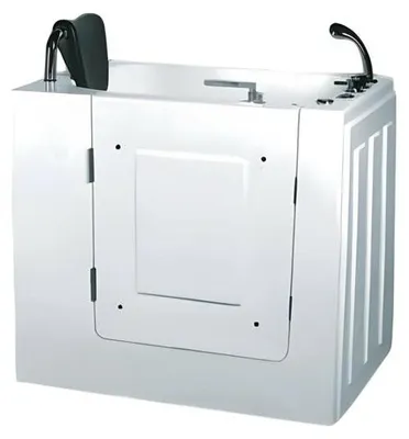 Produktbild von Badewanne mit Whirlpool-Funktion Sitzbadewanne Wanne Massagewanne 98x69 cm