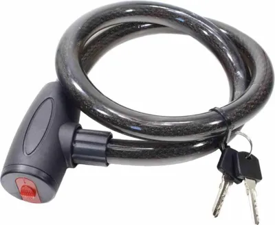 Obrázok produktu pre Zámok proti krádeži 90 cm čierny
