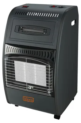 Zdjęcie produktu dla Vinco 71402, 4200 W, Gaz, Czarny, Wewnętrzna, Butan/Propan, 15 l