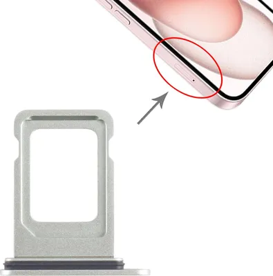 Image de Support de carte SIM + SIM pour Apple iPhone 15 Plus pièce de rechange vert